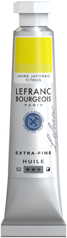 LEFRANC BOURGEOIS Huile extra-fine tube 20ml Jaune japonais citron