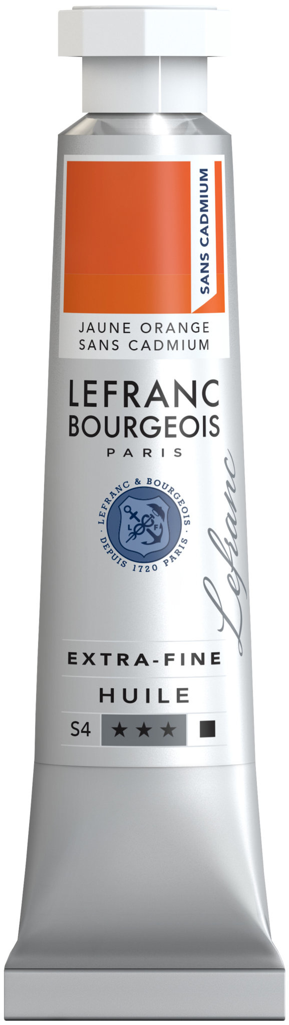 LEFRANC BOURGEOIS Huile extra-fine tube 20ml Jaune orange sans cadmium