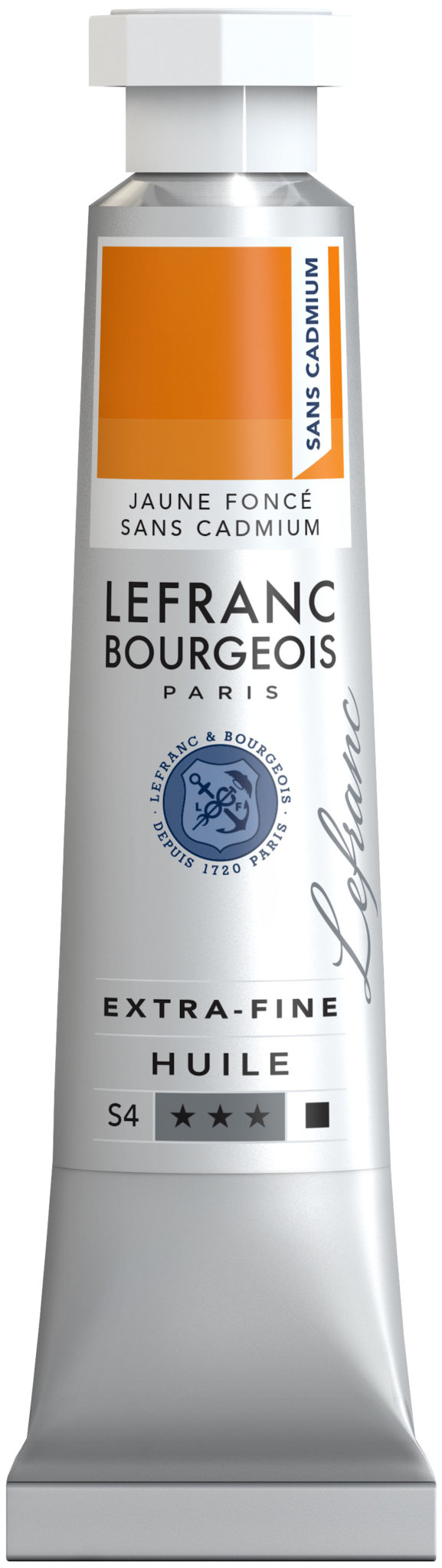 LEFRANC BOURGEOIS Huile extra-fine tube 20ml Jaune foncé sans cadmium