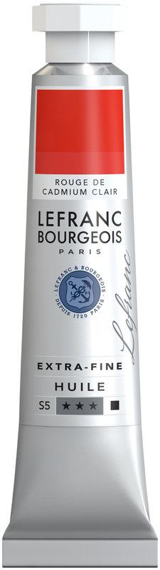 LEFRANC BOURGEOIS Huile extra-fine tube 20ml Rouge de cadmium clair