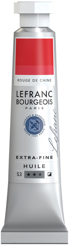 LEFRANC BOURGEOIS Huile extra-fine tube 20ml Rouge de Chine