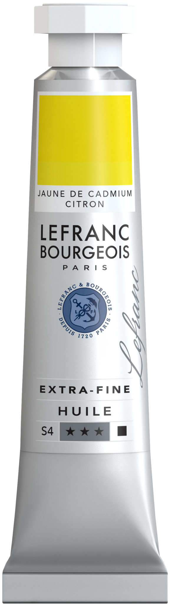 LEFRANC BOURGEOIS Huile extra-fine tube 20ml Jaune de cadmium citron