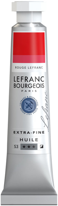 LEFRANC BOURGEOIS Huile extra-fine tube 20ml Rouge Lefranc