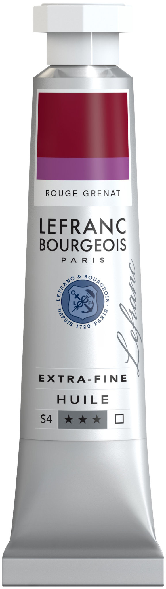 LEFRANC BOURGEOIS Huile extra-fine tube 20ml Rouge grenat