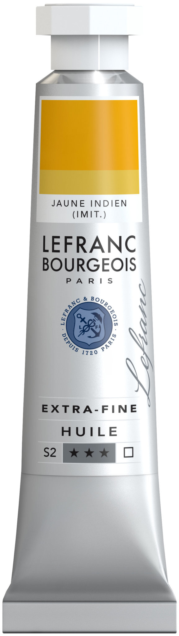 LEFRANC BOURGEOIS Huile extra-fine tube 20ml Jaune indien imitation