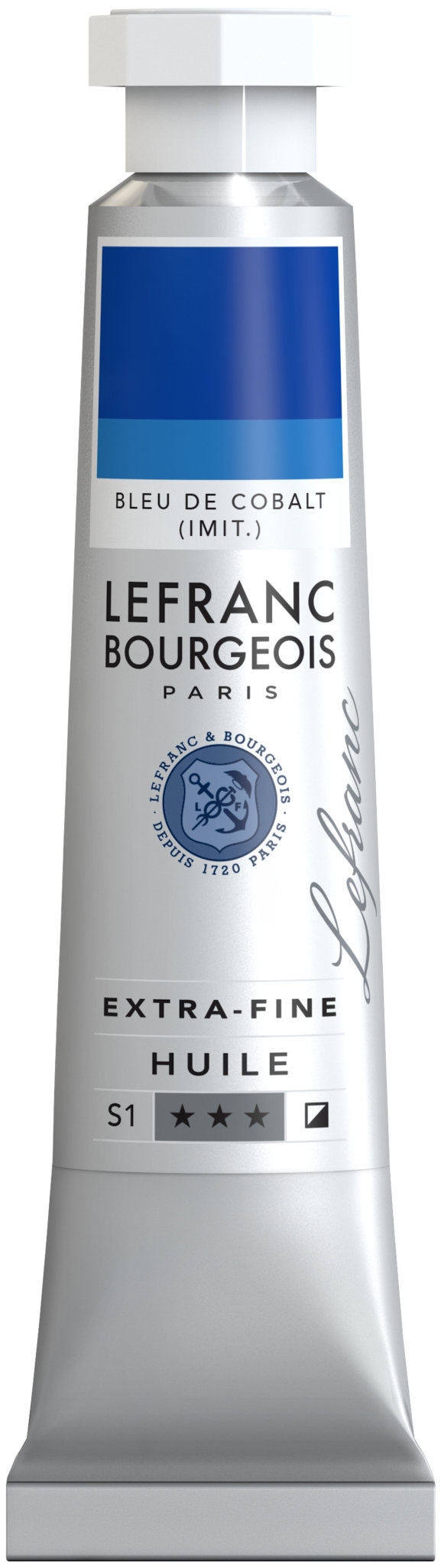 LEFRANC BOURGEOIS Huile extra-fine tube 20ml Bleu de cobalt imitation