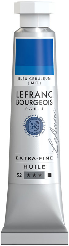 LEFRANC BOURGEOIS Huile extra-fine tube 20ml Bleu céruleum imitation
