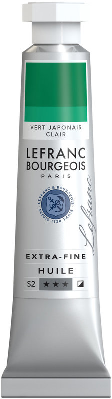 LEFRANC BOURGEOIS Huile extra-fine tube 20ml Vert japonais clair