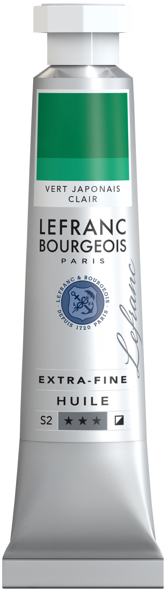 LEFRANC BOURGEOIS Huile extra-fine tube 20ml Vert japonais clair