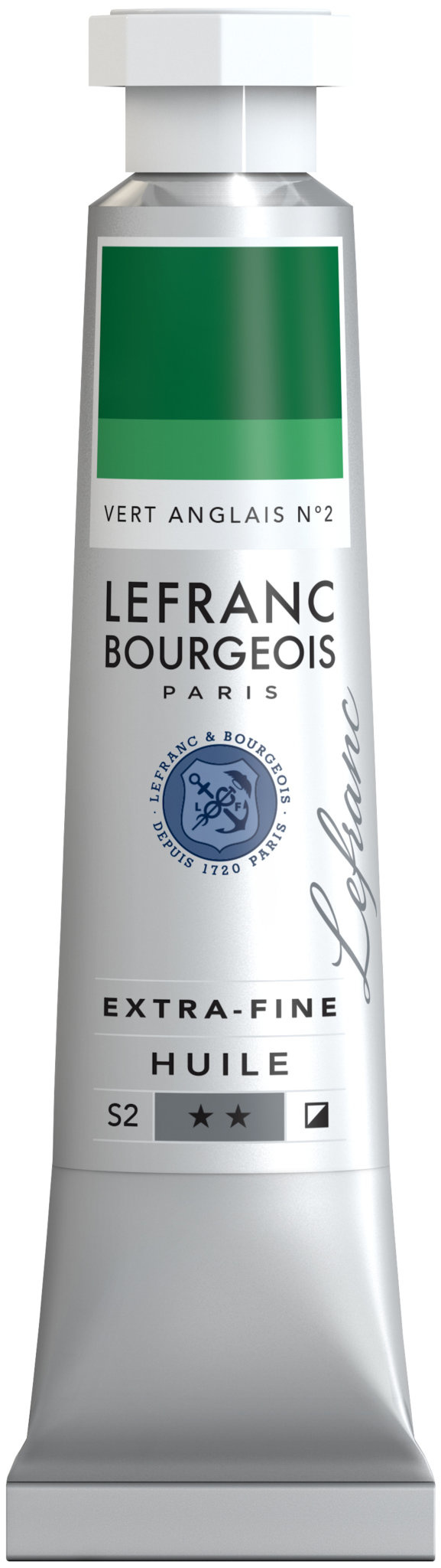 LEFRANC BOURGEOIS Huile extra-fine tube 20ml Vert anglais n 2