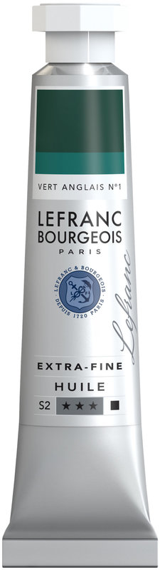 LEFRANC BOURGEOIS Huile extra-fine tube 20ml Vert anglais n1