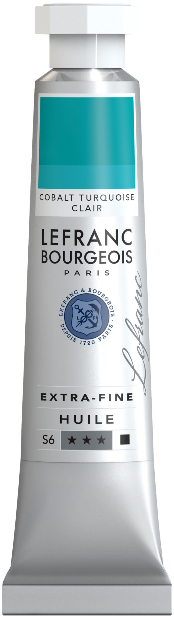 LEFRANC BOURGEOIS Huile extra-fine tube 20ml Cobalt turquoise clair