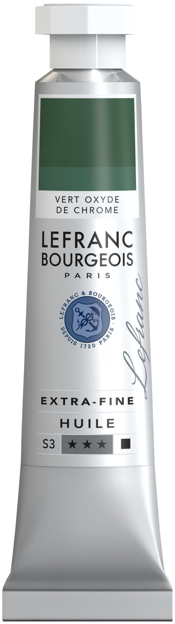 LEFRANC BOURGEOIS Huile extra-fine tube 20ml Vert oxyde de chrome
