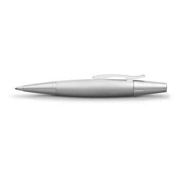 FABER CASTELL e-motion Pure Silver ballpoint pen