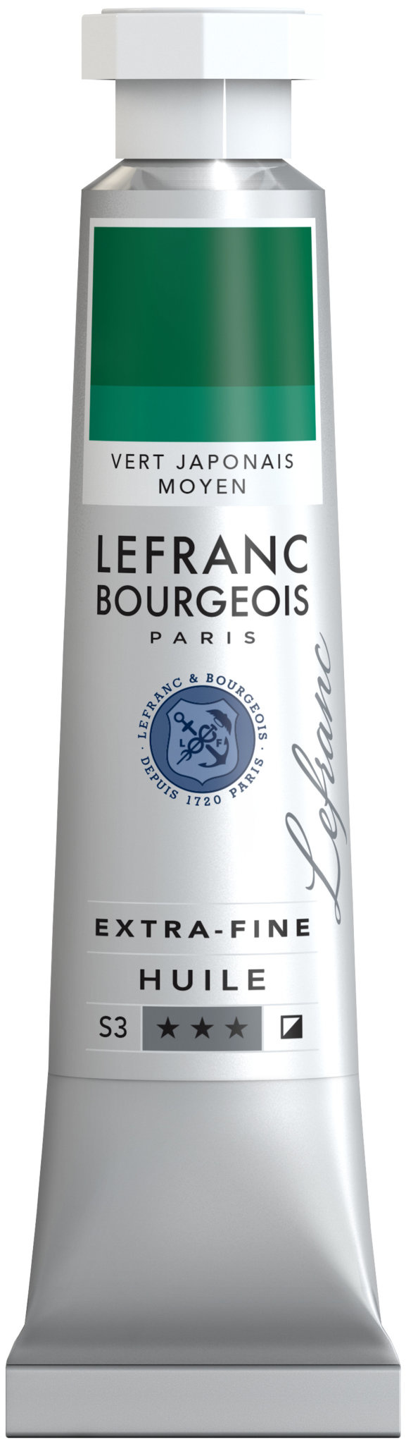 LEFRANC BOURGEOIS Huile extra-fine tube 20ml Vert japonais moyen