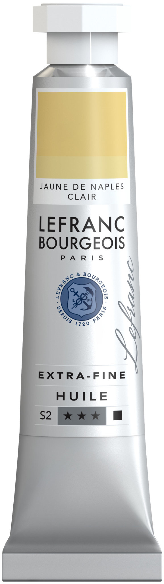 LEFRANC BOURGEOIS Huile extra-fine tube 20ml Jaune de Naples clair