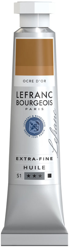 LEFRANC BOURGEOIS Huile extra-fine tube 20ml Ocre d'or