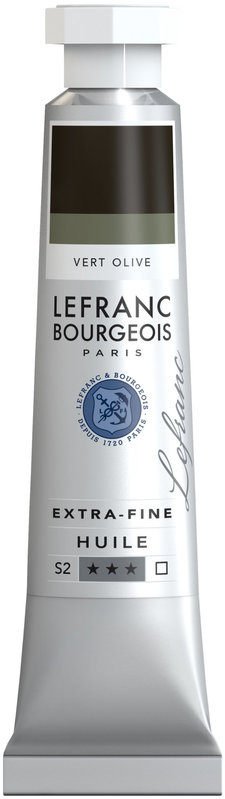 LEFRANC BOURGEOIS Huile extra-fine tube 20ml Vert olive