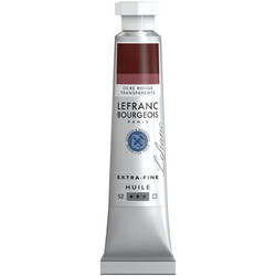 LEFRANC BOURGEOIS Huile extra-fine tube 20ml Ocre rouge transparente