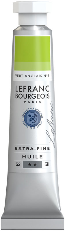 LEFRANC BOURGEOIS Huile extra-fine tube 20ml Vert anglais n 5