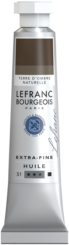 LEFRANC BOURGEOIS Huile extra-fine tube 20ml Terre d'ombre naturelle