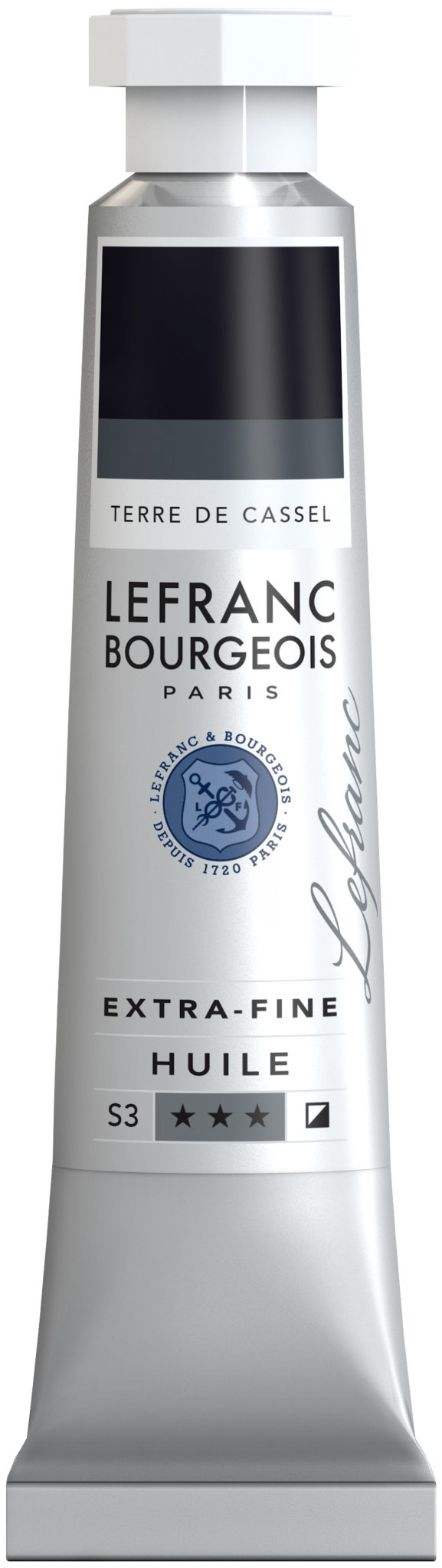 LEFRANC BOURGEOIS Huile extra-fine tube 20ml Terre de cassel