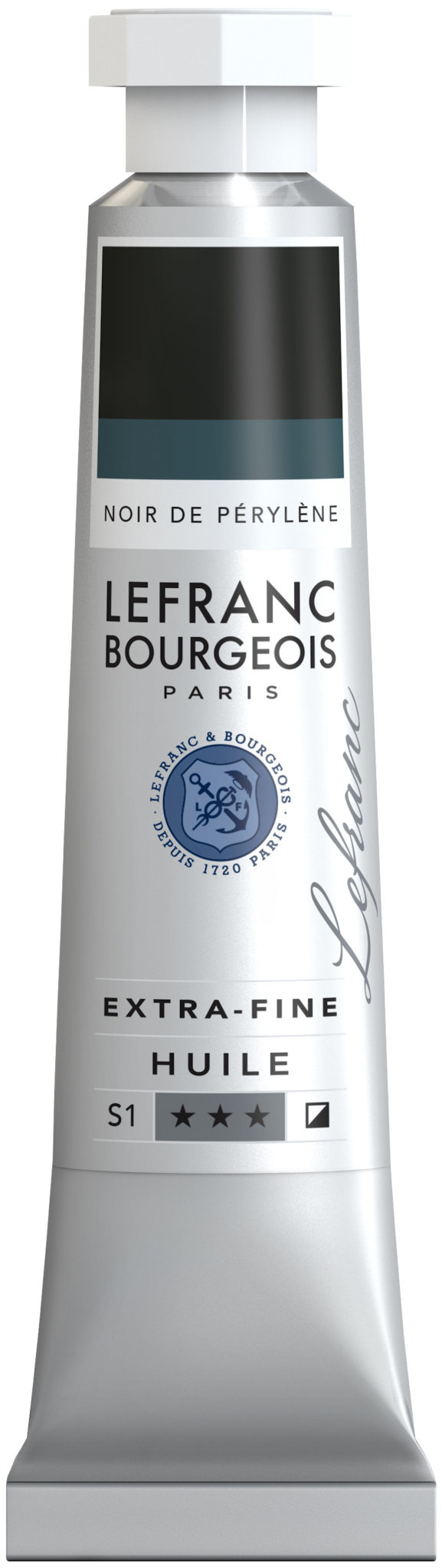 LEFRANC BOURGEOIS Huile extra-fine tube 20ml Noir de pérylène