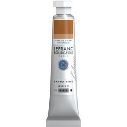 LEFRANC BOURGEOIS Huile extra-fine tube 20ml Terre de Sienne naturelle
