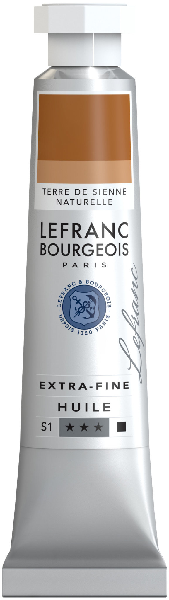 LEFRANC BOURGEOIS Huile extra-fine tube 20ml Terre de Sienne naturelle
