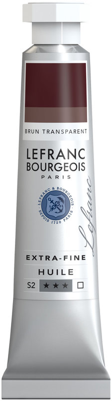 LEFRANC BOURGEOIS Huile extra-fine tube 20ml Brun transparent