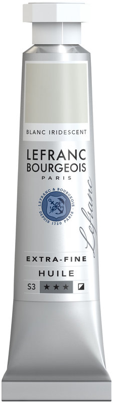 LEFRANC BOURGEOIS Huile extra-fine tube 20ml Blanc iridescent