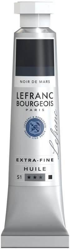 LEFRANC BOURGEOIS Huile extra-fine tube 20ml Noir de mars