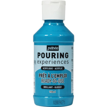 PEBEO Pouring Experiences 118ml Turquoise Bottle