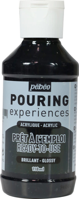 PEBEO Pouring Experiences 118ml bottle Ivory Black