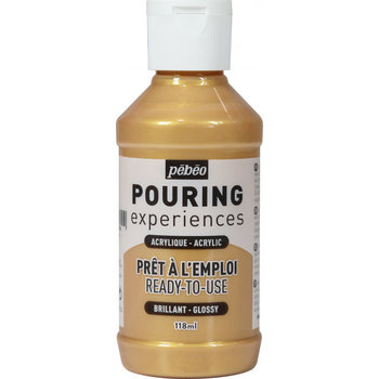 PEBEO Pouring Experiences 118ml metallic gold bottle