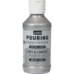 PEBEO Pouring Experiences Flacon 118 Ml Argent