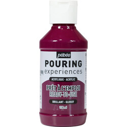 PEBEO Pouring Experiences Flacon 118 Ml Magenta Fonce