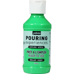 PEBEO Pouring Experiences Flacon 118 Ml Vert Lumiere