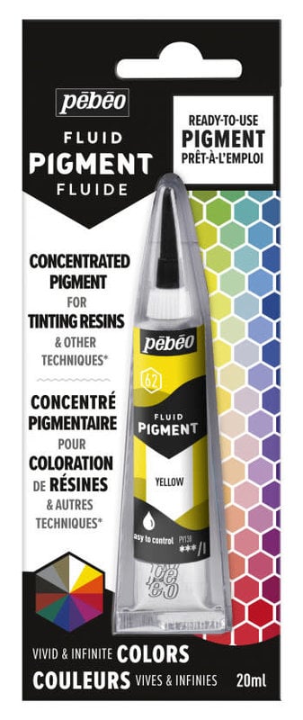 PEBEO Fluid Pigment 20 Ml Jaune