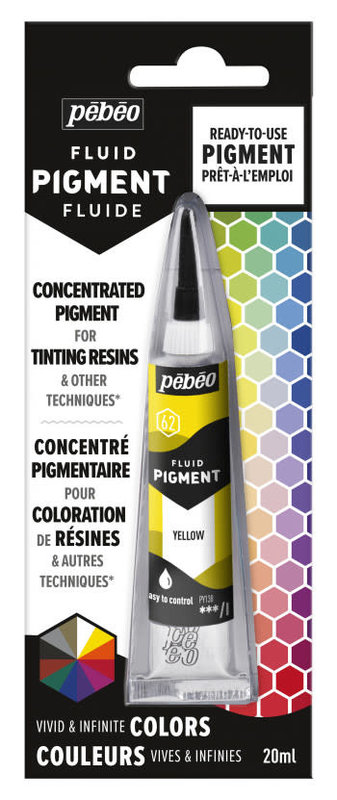 PEBEO Fluid Pigment 20ml yellow