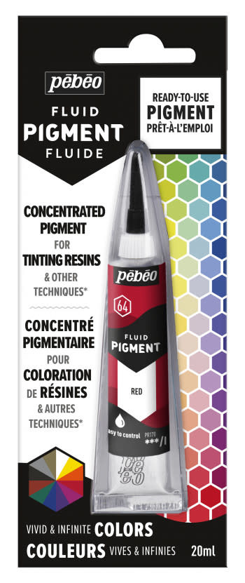 PEBEO Fluid Pigment 20 Ml Rouge
