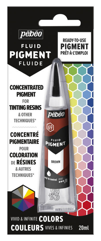 PEBEO Fluid Pigment 20 Ml Marron