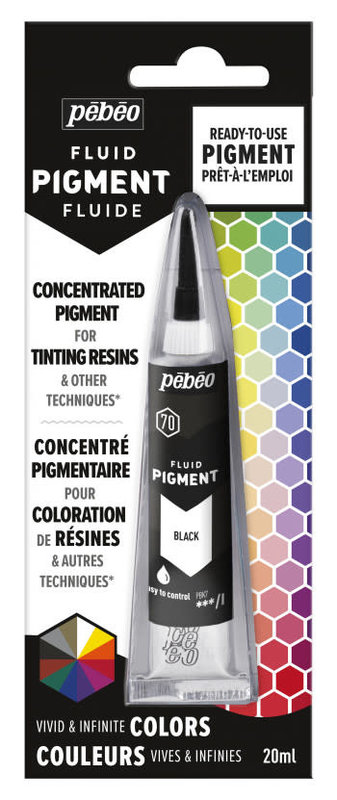 PEBEO Fluid Pigment 20 Ml Noir