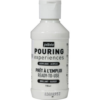 PEBEO Pouring Experiences 118ml bottle Titanium White