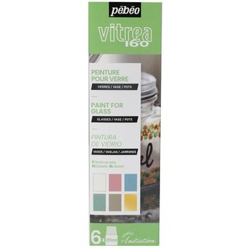 PEBEO Stained glass starter set 6x20ml n°3 Pastel