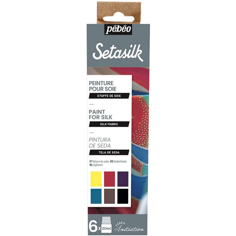 PEBEO Set initiation Setasilk 6x20ml