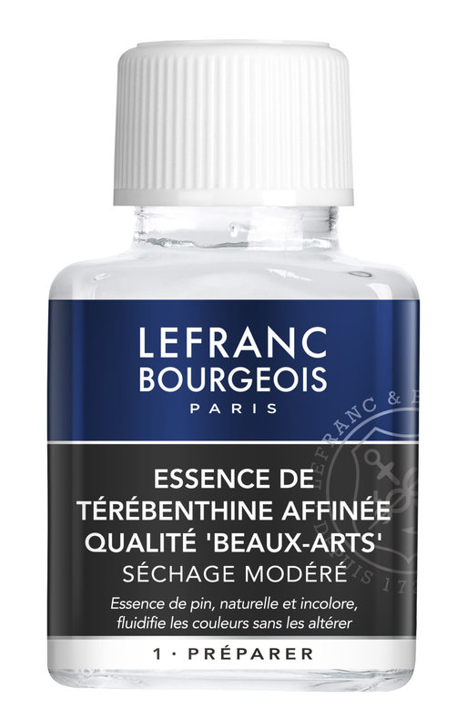 LEFRANC BOURGEOIS Essence de térébenthine affinée 75ml