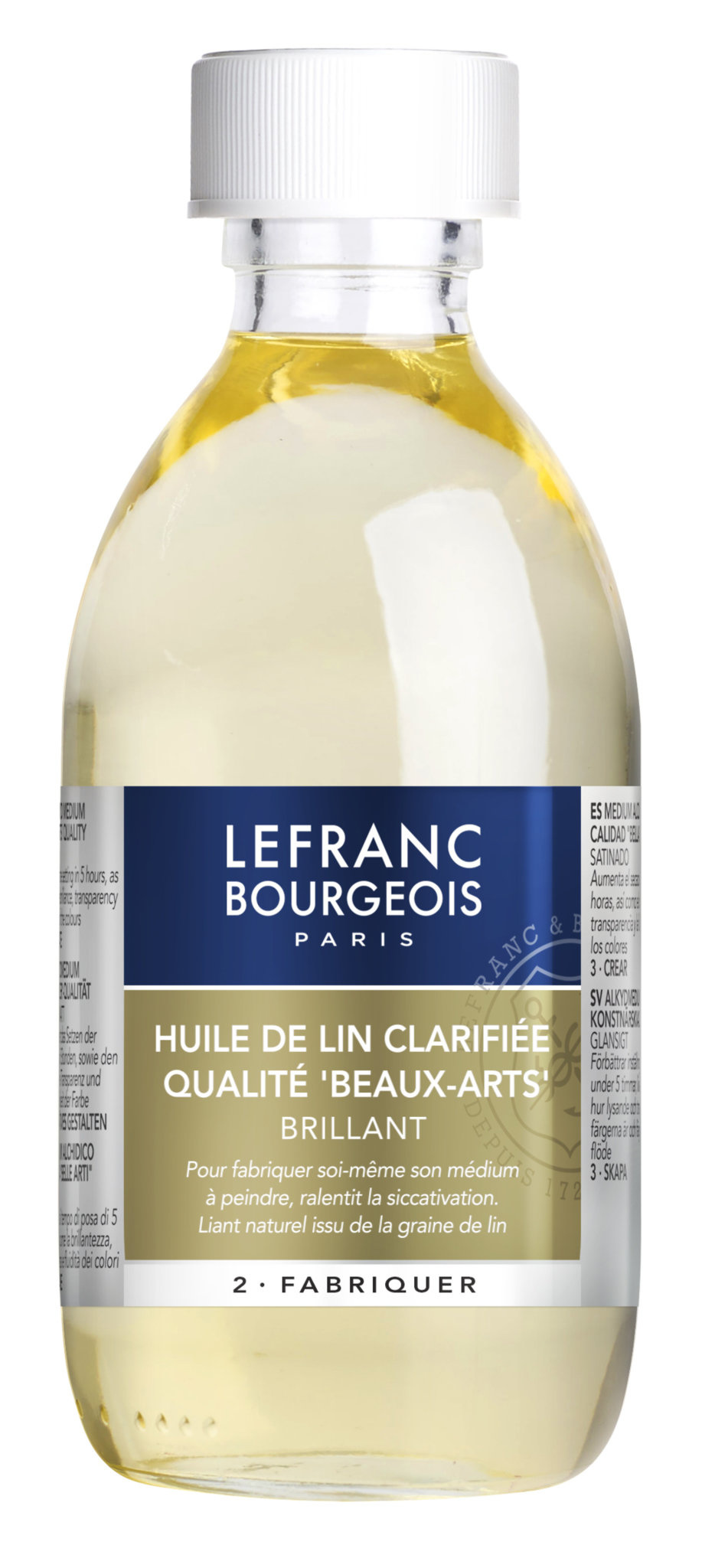 LEFRANC BOURGEOIS Huile de lin clarifiée 250ml