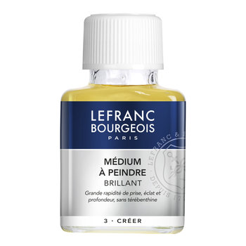 LEFRANC BOURGEOIS Additif medium à peindre brillant flacon 75ml