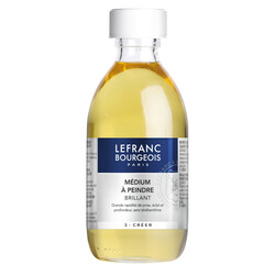 LEFRANC BOURGEOIS Additif Medium A Peindre Brillant Flacon 250Ml
